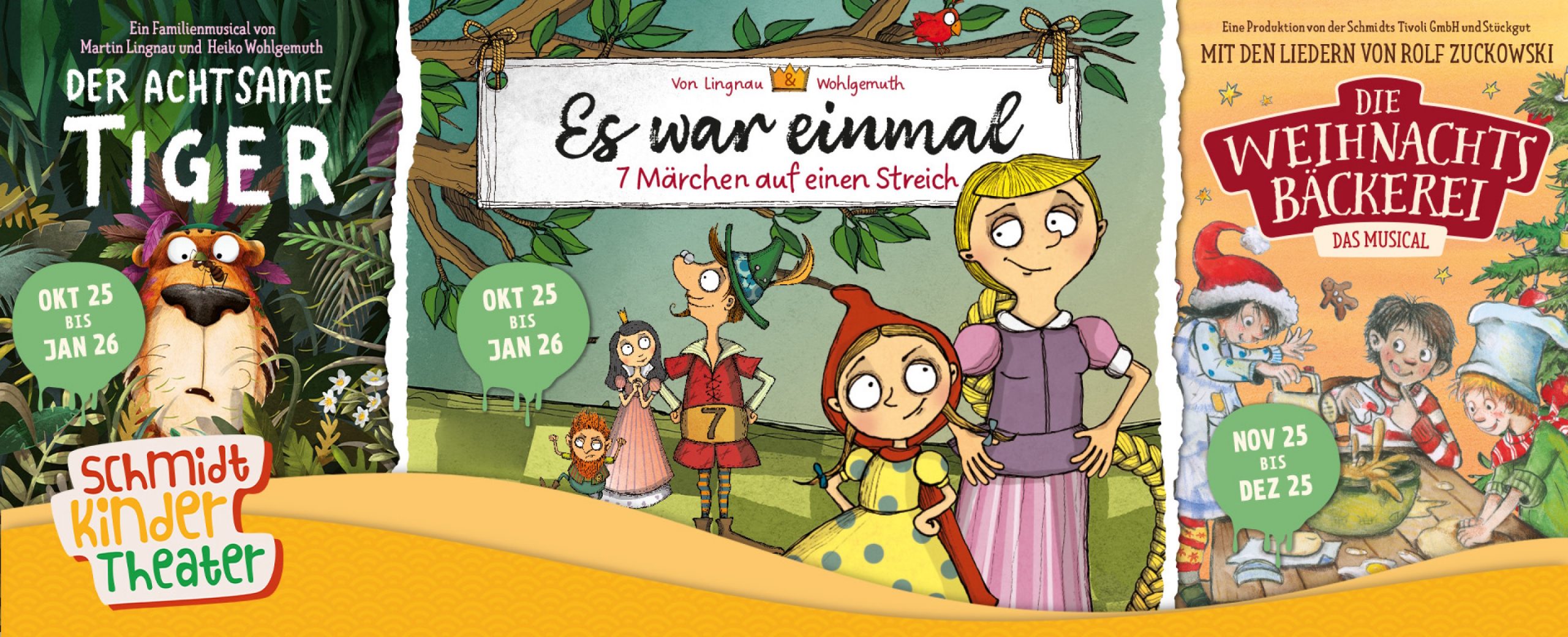 Banner Schmidt Kinder Theater